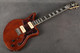 D'Angelico Deluxe Bedford - Matte Walnut - Hard Case - 2nd Hand