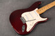 Fender Mexican Standard Stratocaster - Crimson Red Metallic - Case - 2nd Hand Fender Mexican Standard Stratocaster - Crimson Red Metallic - Case - 2nd Hand