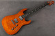 BC Rich Assassin QX6 - Amber Quilt - Hard Case - 2nd Hand BC Rich Assassin QX6 - Amber Quilt - Hard Case - 2nd Hand