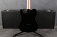Squier Black & Chrome Standard Telecaster - Black - Hard Case - 2nd Hand
