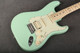 Fender American Performer Stratocaster HSS - Satin Surf Green - Case - 2nd Hand Fender American Performer Stratocaster HSS - Satin Surf Green - Case - 2nd Hand