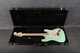 Fender American Performer Stratocaster HSS - Satin Surf Green - Case - 2nd Hand Fender American Performer Stratocaster HSS - Satin Surf Green - Case - 2nd Hand