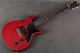 Harley Benton DC-Junior FAT - Faded Cherry Satin - 2nd Hand Harley Benton DC-Junior FAT - Faded Cherry Satin - 2nd Hand