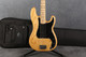 Fender Limited Edition 70s Ash Precision Bass - Natural - Gig Bag - 2nd Hand