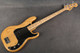 Fender Limited Edition 70s Ash Precision Bass - Natural - Gig Bag - 2nd Hand