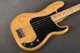 Fender Limited Edition 70s Ash Precision Bass - Natural - Gig Bag - 2nd Hand