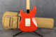 Fender MIJ ST62 Stratocaster - Texas Special PuPs - Fiesta Red - Bag - 2nd Hand Fender MIJ ST62 Stratocaster - Texas Special PuPs - Fiesta Red - Bag - 2nd Hand