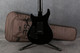 PRS SE Custom 24 - DiMarzio Pickups - Grey Black - Gig Bag - 2nd Hand PRS SE Custom 24 - DiMarzio Pickups - Grey Black - Gig Bag - 2nd Hand