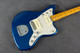 Fender American Ultra Jazzmaster Cobra Blue - Hard Case - 2nd Hand