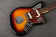 Squier Vintage Modified Jaguar - 3 Tone Sunburst - Gig Bag - 2nd Hand