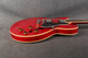 Tokai ES-138 SR Semi Hollow Electric Cherry - Made in Japan - Gig Bag - 2nd Hand Tokai ES-138 SR Semi Hollow Electric Cherry - Made in Japan - Gig Bag - 2nd Hand