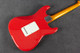 Fender American Vintage II 1961 Stratocaster - LH - Fiesta Red - Case - 2nd Hand
