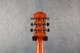 Epiphone Nighthawk Custom Reissue - Trans Amber - Hard Case - 2nd Hand (134236)