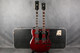 Arbiter Double Neck Guitar - Made in Japan - Cherry - Hard Case - 2nd Hand