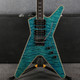 Dean DCR #8 ML Switchblade - 6 of 100 - Transparent Blue - Hard Case - 2nd Hand Dean DCR #8 ML Switchblade - 6 of 100 - Transparent Blue - Hard Case - 2nd Hand