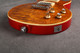 Vintage V100AFD ReIssued Electric Guitar - Flamed Amber - 2nd Hand (134432)