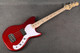 G&L Tribute Fallout Short Scale Bass - Candy Apple Red - 2nd Hand