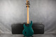 Music Man StingRay 3 EQ H - Translucent Teal - Hard Case - 2nd Hand