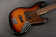 Squier Vintage Modified Jazz Bass - 3-Colour Sunburst - 2nd Hand (134476)