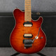 Ernie Ball Music Man Axis - 1996 - Sunburst - Hard Case - 2nd Hand Ernie Ball Music Man Axis - 1996 - Sunburst - Hard Case - 2nd Hand