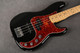 Fender American Deluxe Precision Bass - Black - Hard Case - 2nd Hand Fender American Deluxe Precision Bass - Black - Hard Case - 2nd Hand