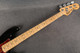 Fender American Deluxe Precision Bass - Black - Hard Case - 2nd Hand Fender American Deluxe Precision Bass - Black - Hard Case - 2nd Hand