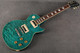 Edwards E-LP-92SD/QM - 2015 - Black Turquoise Green - 2nd Hand
