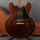 Gibson Memphis ES-335 Satin - Walnut - Hard Case - 2nd Hand