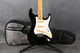 Squier Stratocaster - Made in Korea - Black - Gig Bag - 2nd Hand