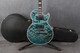 Gibson Les Paul Custom Made 2 Measure Quilt Top - Ocean Blue - Case - 2nd Hand Gibson Les Paul Custom Made 2 Measure Quilt Top - Ocean Blue - Case - 2nd Hand