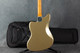 Fender Gold Foil Jazzmaster - Shoreline Gold - Gig Bag - 2nd Hand Fender Gold Foil Jazzmaster - Shoreline Gold - Gig Bag - 2nd Hand