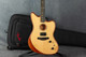 Fender American Acoustasonic Jazzmaster - Natural - Soft Case - 2nd Hand