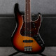 Fender American Vintage II 1966 Jazz Bass - 3-Colour Sunburst - Case - 2nd Hand (X1159394)