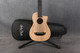 Harley Benton UkeBass Spalted Maple - Natural - Gig Bag - 2nd Hand