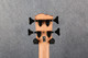 Harley Benton UkeBass Spalted Maple - Natural - Gig Bag - 2nd Hand