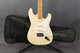 Squier Made in Korea Stratocaster - 1991 - Olympic White - Gig Bag - 2nd Hand