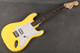 Fender Limited Ed Tom Delonge Stratocaster - Graffiti Yellow - Bag - 2nd Hand