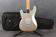 Fender H.E.R. Stratocaster - Chrome Glow - Gig Bag - 2nd Hand