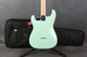 Fender Limited Tom Delonge Stratocaster - Surf Green - Bag - 2nd Hand