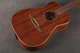 Fender Malibu Special Mahogany Electro Acoustic - Natural - Gig Bag - 2nd Hand