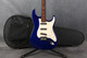 Fender USA Stratocaster - Seymour Duncan - Midnight Blue - Case - 2nd Hand Fender USA Stratocaster - Seymour Duncan - Midnight Blue - Case - 2nd Hand