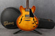 Gibson ES-335 Figured - 2004 - Light Burst - Hard Case - 2nd Hand