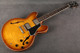Gibson ES-335 Figured - 2004 - Light Burst - Hard Case - 2nd Hand