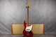 Fender Mexican Standard Jazz Bass V - Chrome Red - Hard Case - 2nd Hand