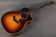 Taylor 214ce-CF DLX Grand Auditorium Electro Acoustic Sunburst - Case - 2nd Hand