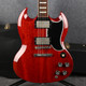 Gibson Custom Shop 1961 SG Standard 2013 - Factory Aged Cherry - Case - 2nd Hand