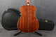 Fender Paramount PO-220E Orchestra Electro Acoustic - Natural - Case - 2nd Hand
