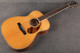 Fender Paramount PO-220E Orchestra Electro Acoustic - Natural - Case - 2nd Hand