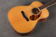 Fender Paramount PO-220E Orchestra Electro Acoustic - Natural - Case - 2nd Hand