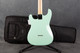 Fender Tom DeLonge Stratocaster - Surf Green - Gig Bag - 2nd Hand Fender Tom DeLonge Stratocaster - Surf Green - Gig Bag - 2nd Hand